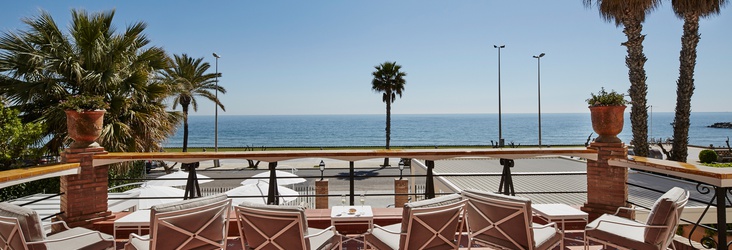 TERRAZA CON VISTA MAR Hotel Casa Vilella Sitges