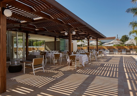 Restaurante piscina Hotel Casa Vilella Sitges